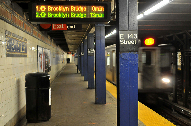 NYCT Arrival Board